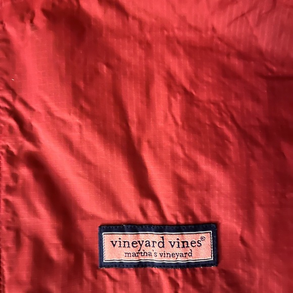 Vineyard Vines Maroon Rain Coat Men’s XL - Picture 2 of 4